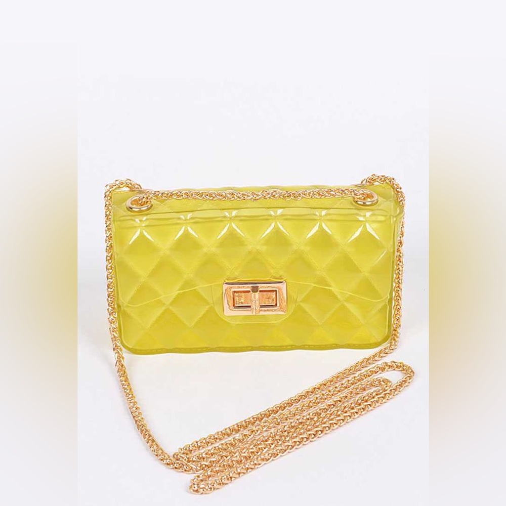 Solid Color Jelly Swing Bag - Picture 3 of 8